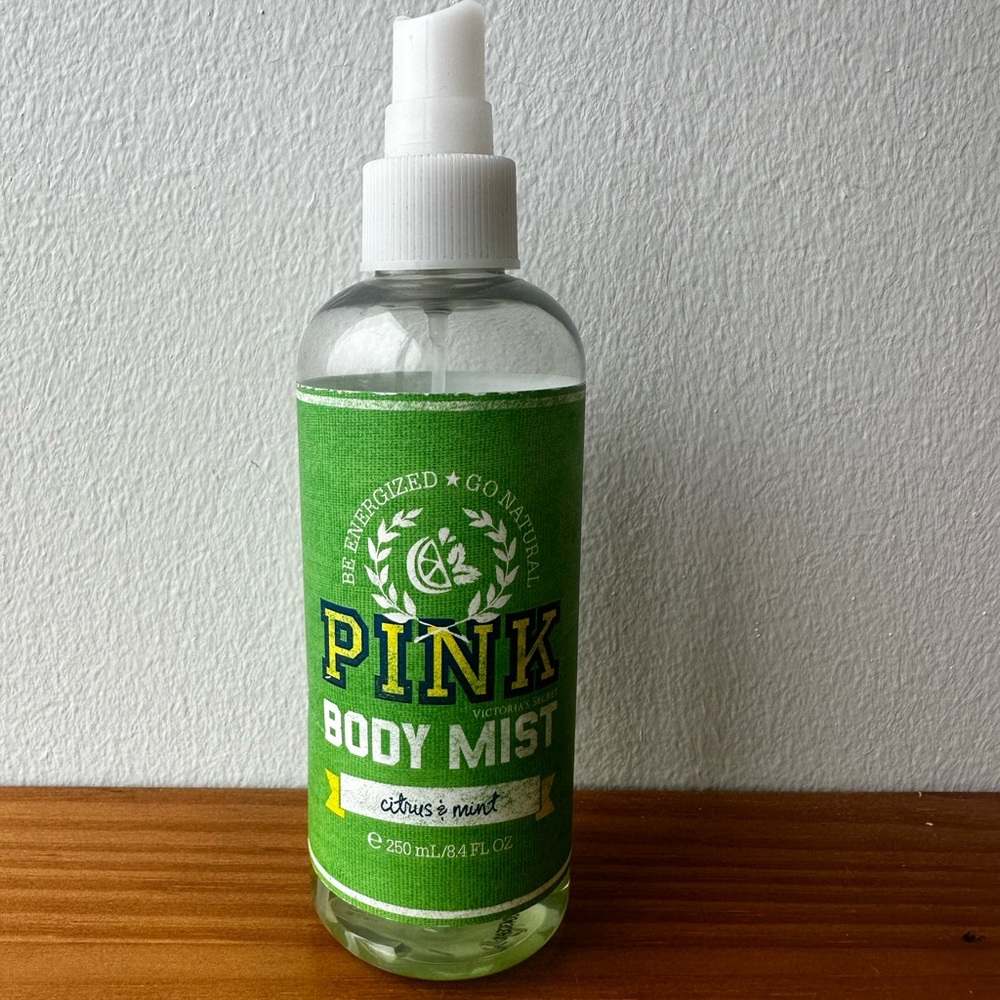 PINK Victoria’s Secret Body Mist Citrus and Mint One Size 8.4 FL OZ